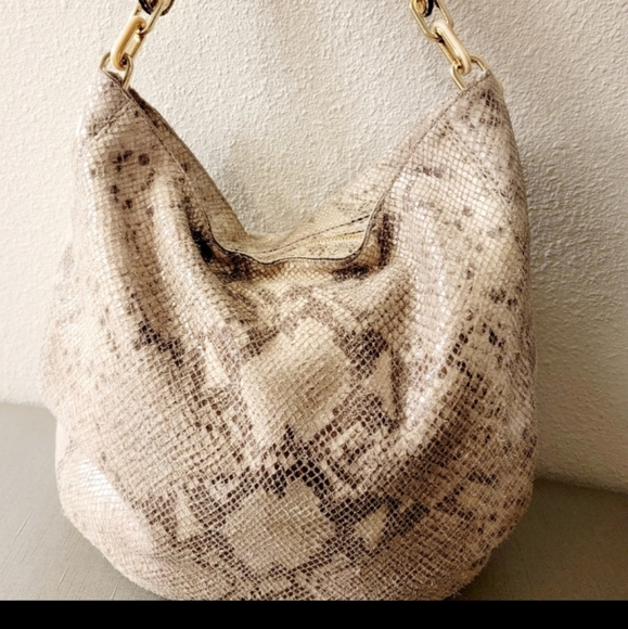 MICHAEL KORS SNAKESKIN PURSE - Picture 1 of 6